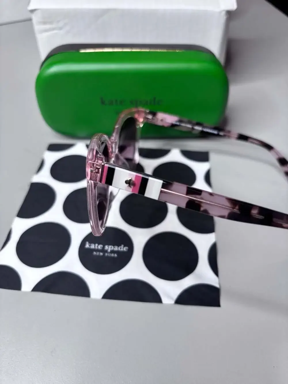 Kate Spade Peach Kiya Sunglasses-NEW